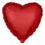  Ballon hélium géant 60 cm coeur rouge