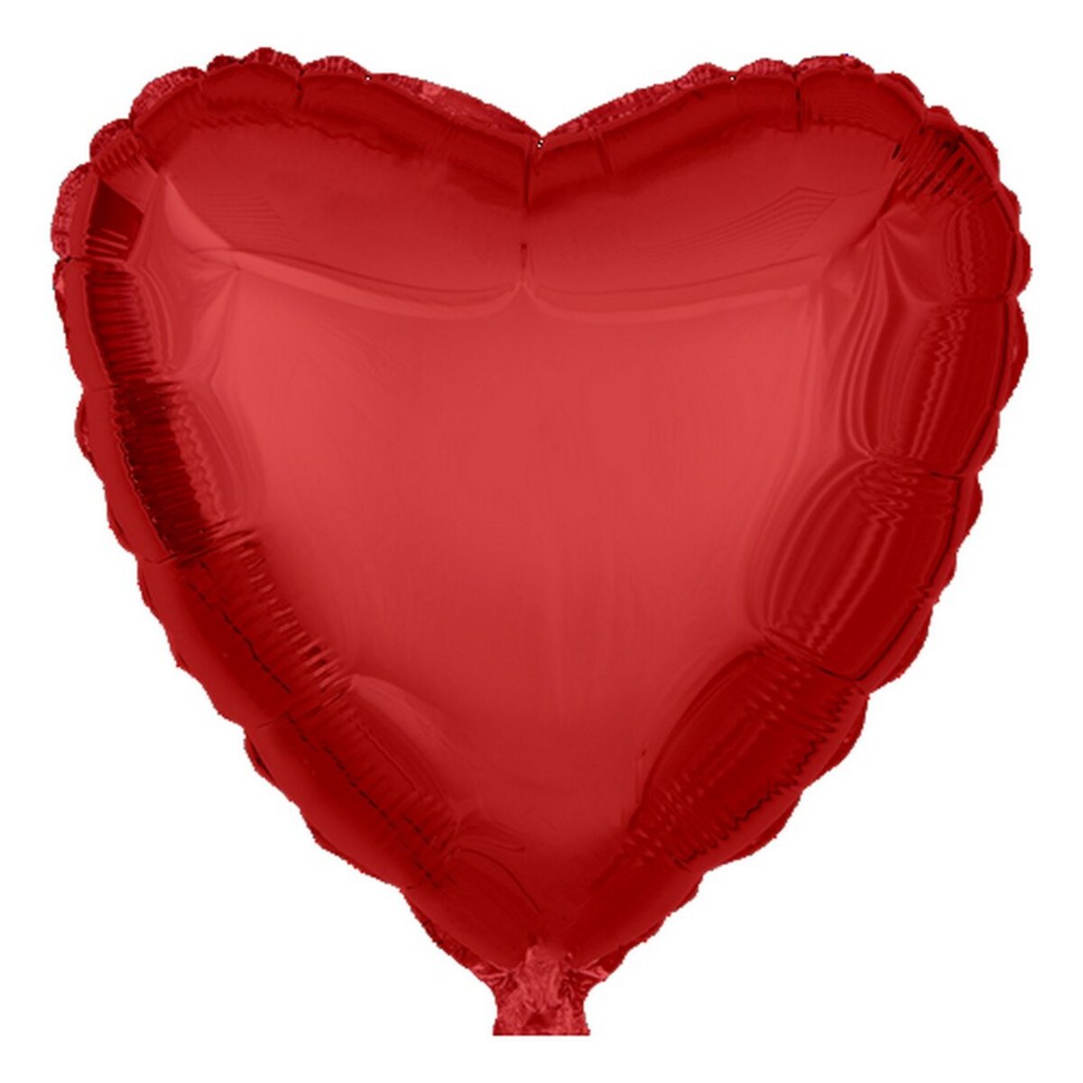 Ballon hélium géant 60 cm coeur rouge pas cher 