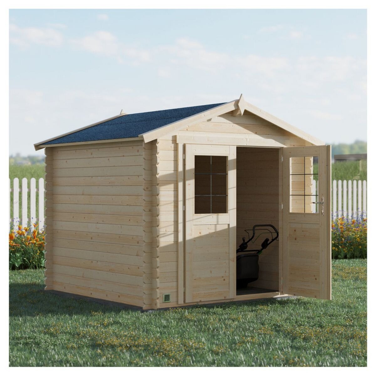 Forest Style Abri de jardin bois - 4,9m² - JUNO