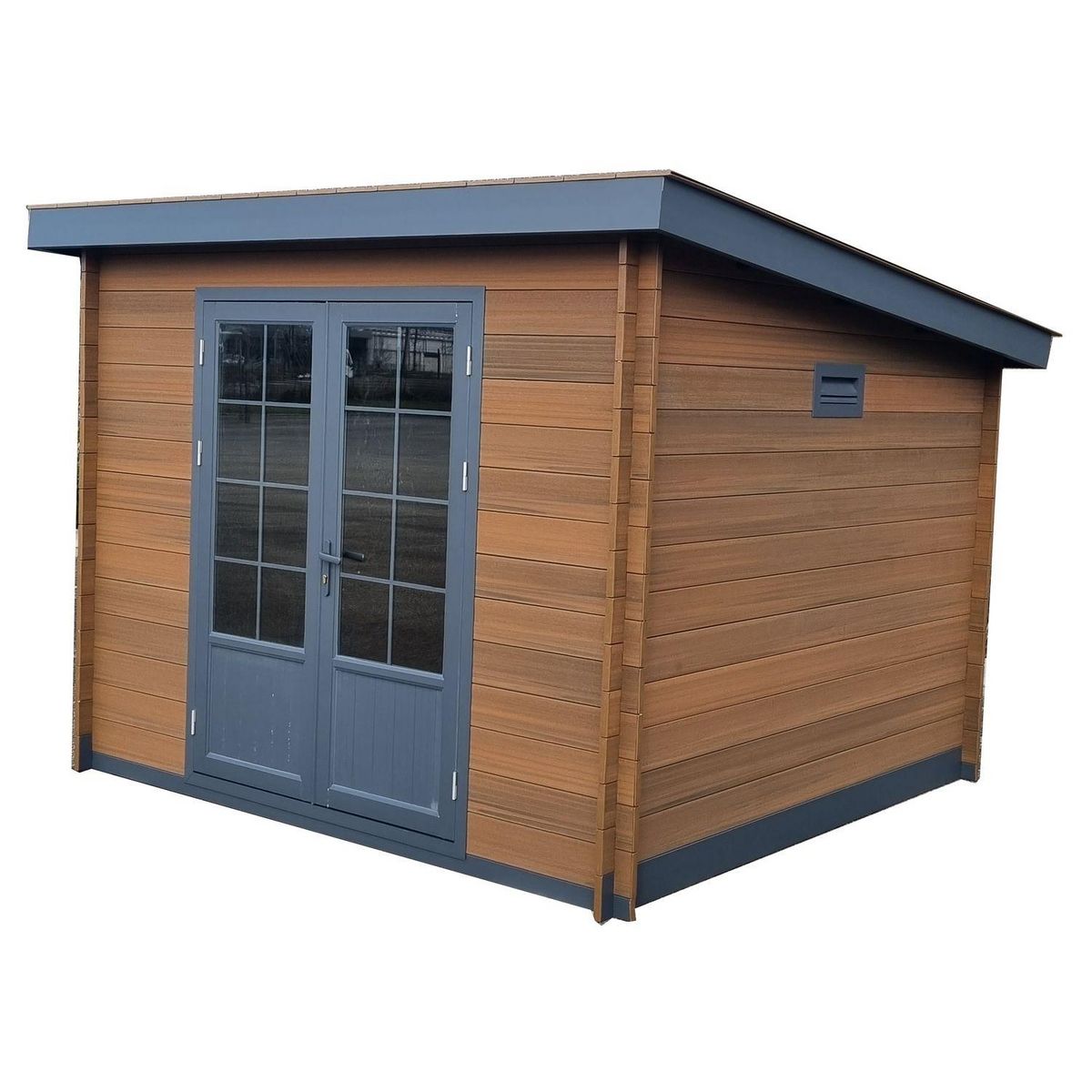 GREEN OUTSIDE Abri de jardin bois - Monopente - 7,36m²