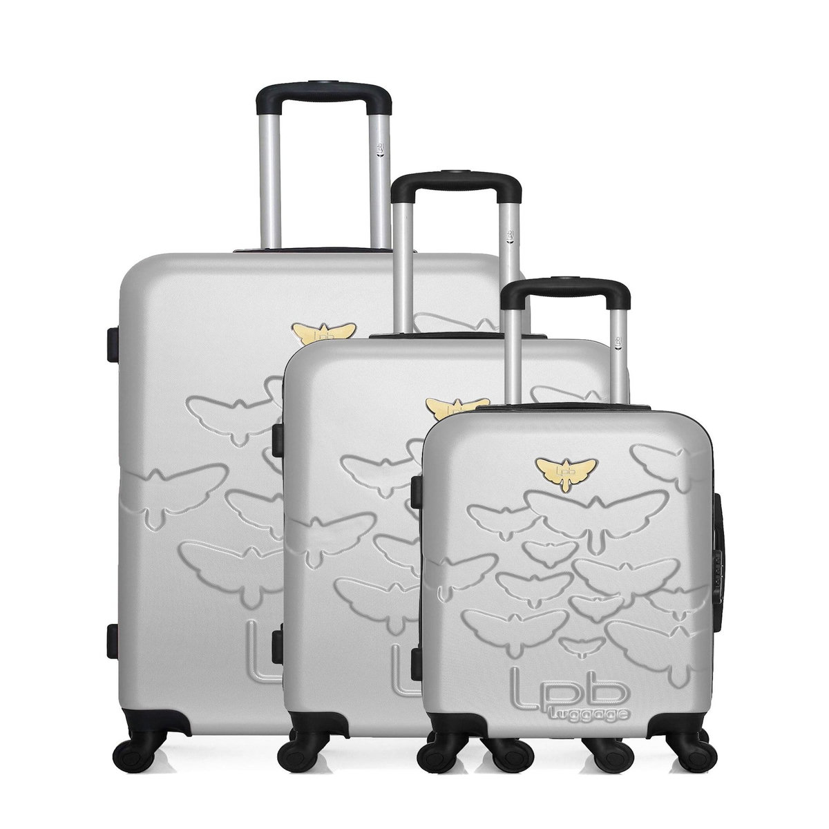LES P'TITES BOMBES LPB LPB LUGGAGE - Set de 3 Valises AELYS 75 cm 4 Roues