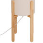 Voir la diapositive 3 : ATMOSPHERA Lampadaire en Bois  Rafa  107cm Beige