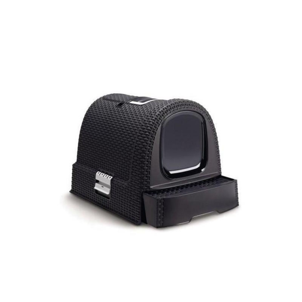 CURVER Curver Bac a litiere pour chats 51 x 38,5 x 39,5 cm Anthracite