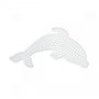 Voir la diapositive 1 : Hama Midi plaque  dauphin   pour Perles
