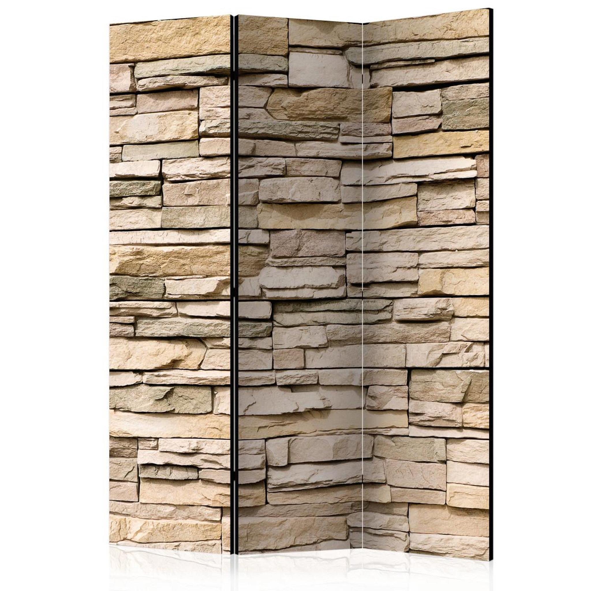 Paris Prix Paravent 3 volets  decorative stone  135x172cm