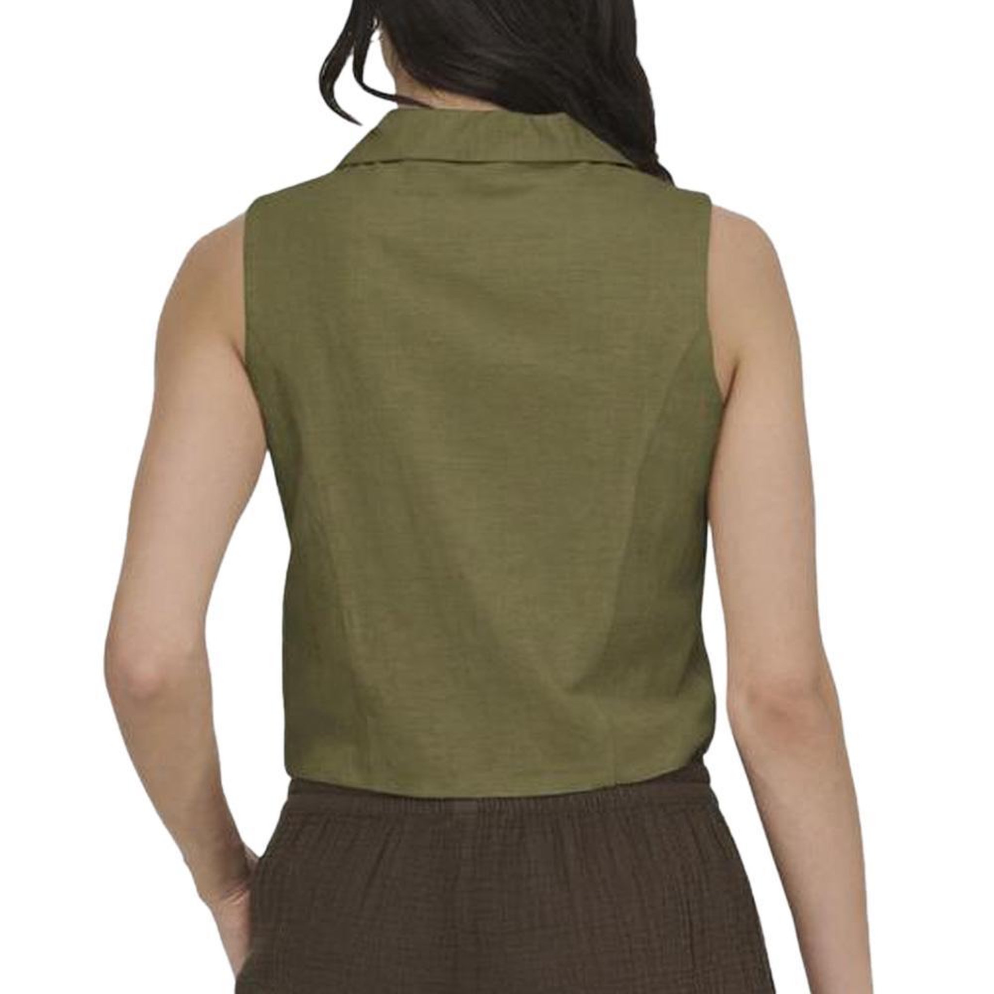 Voir la diapositive 2 : JACQUELINE DE YONG Veste de Tailleur Kaki Femme JDY Milan