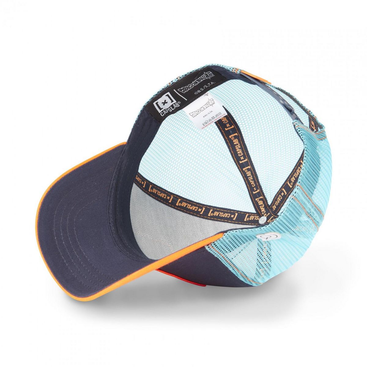 CAPSLAB Casquette trucker avec filet Dragon Ball Super Black Goku