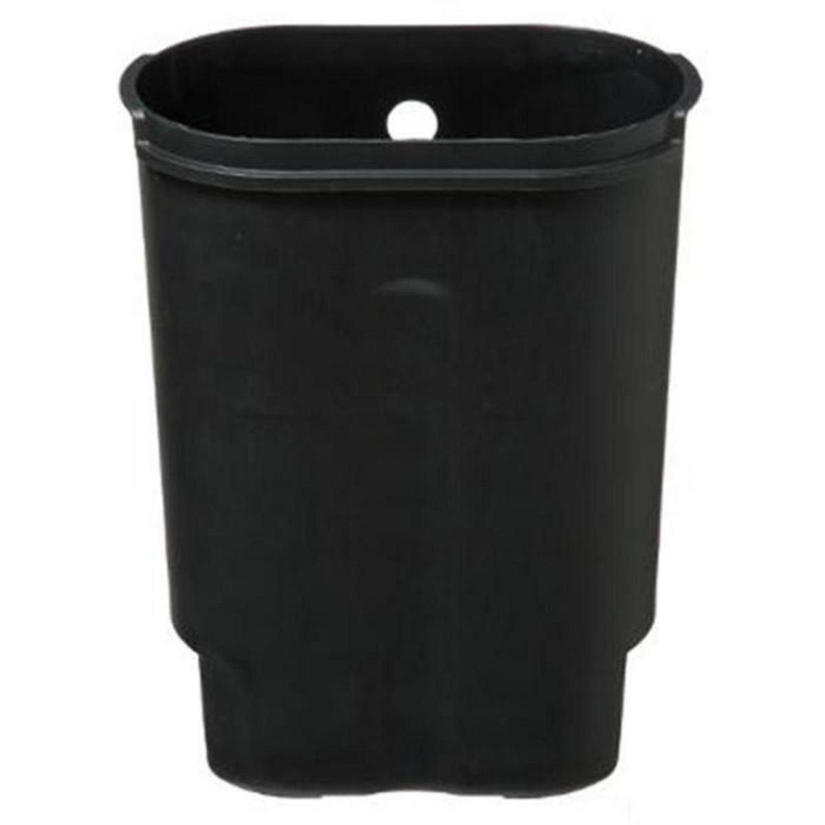 FIVE Poubelle de Salle de Bain  Siliflex  6L Noir