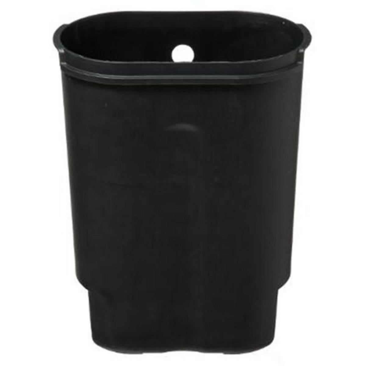 FIVE Poubelle de Salle de Bain  Siliflex  6L Noir