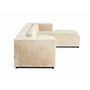 Voir la diapositive 3 : LISA DESIGN Stella - canapé d'angle droit - 4 places - en fausse fourrure