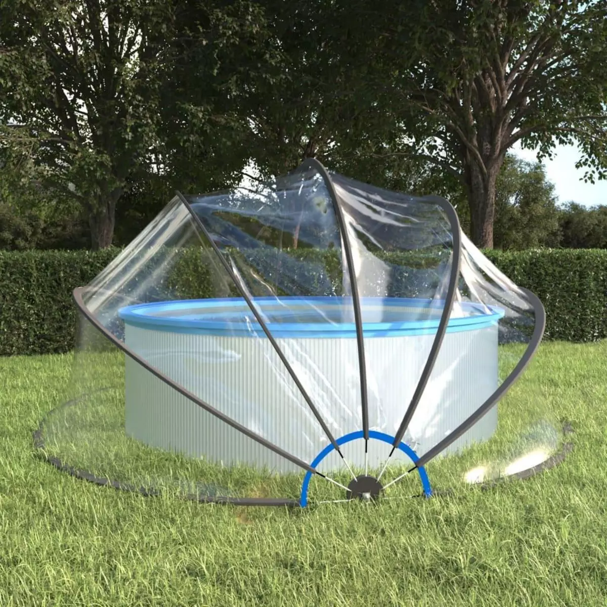 VIDAXL Dome de piscine 500x250 cm