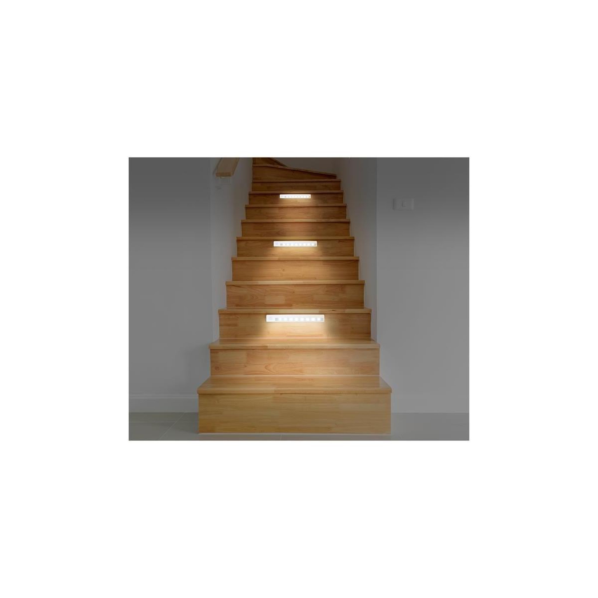 Voir la diapositive 3 : Je cherche une idee Réglette à led  détecteur de mouvement  23cm blanc