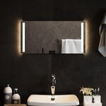 VIDAXL Miroir de salle de bain a LED 60x30 cm
