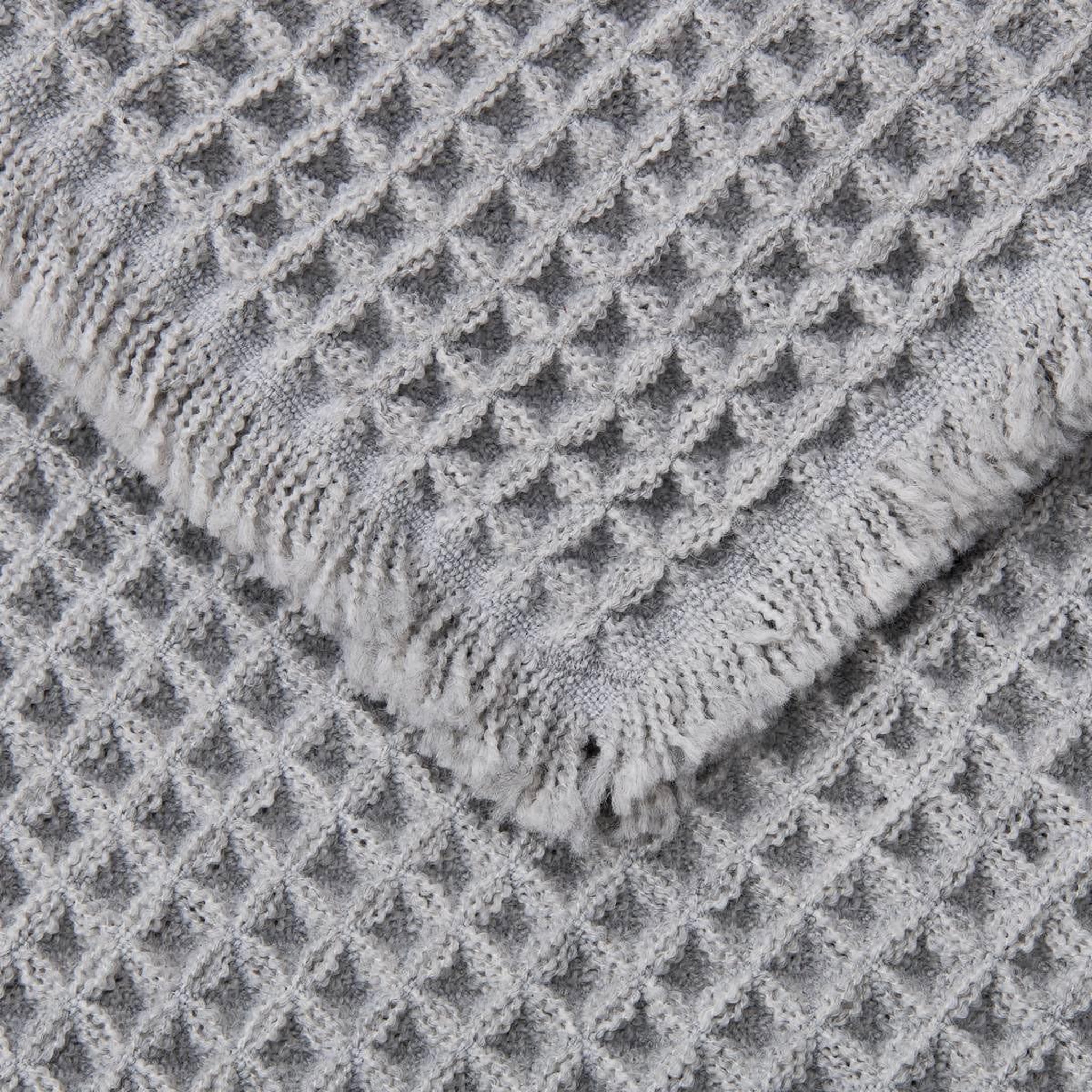 Voir la diapositive 3 : FIVE Tapis de bain  waffle  50x80cm gris