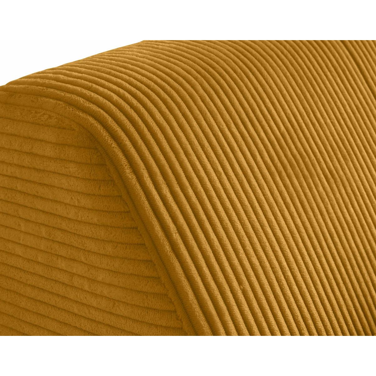 LISA DESIGN Onyx - fauteuil sans accoudoirs - en velours côtelé