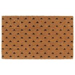 VIDAXL Tapis de porte naturel 45x75 cm fibre de coco touffete