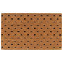 Voir la diapositive 1 : VIDAXL Tapis de porte naturel 45x75 cm fibre de coco touffete