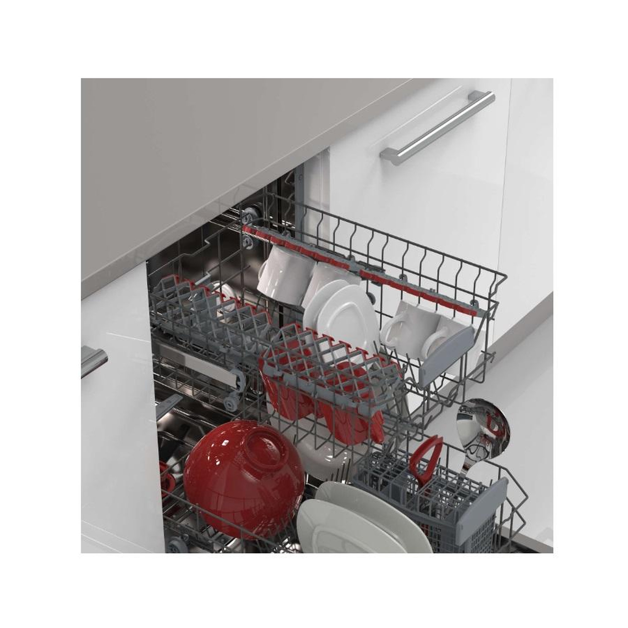 Voir la diapositive 6 : Sharp Lave-vaisselle 45cm 10 couverts 47db tout intégrable - qwi1gi47ex