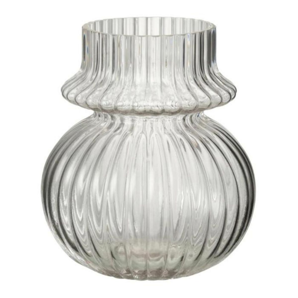 Paris Prix Vase Design en Verre  Kano  20cm Transparent