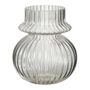 Voir la diapositive 1 : Paris Prix Vase Design en Verre  Kano  20cm Transparent