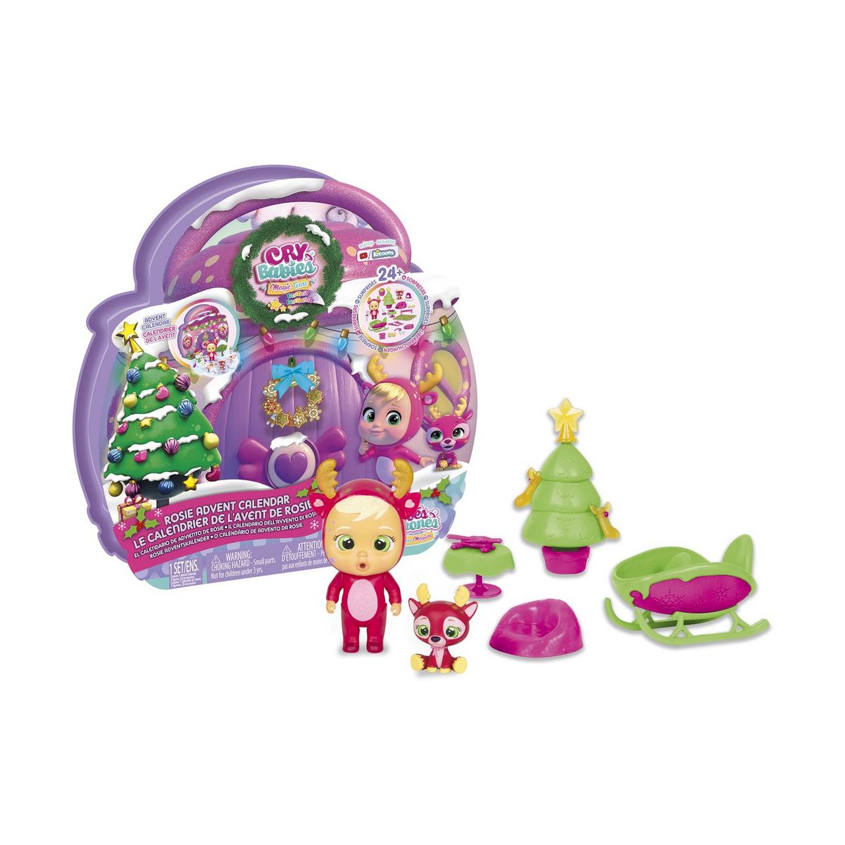 IMC TOYS Cry Babies Fantaisie - Calendrier de l'avent de Rosie