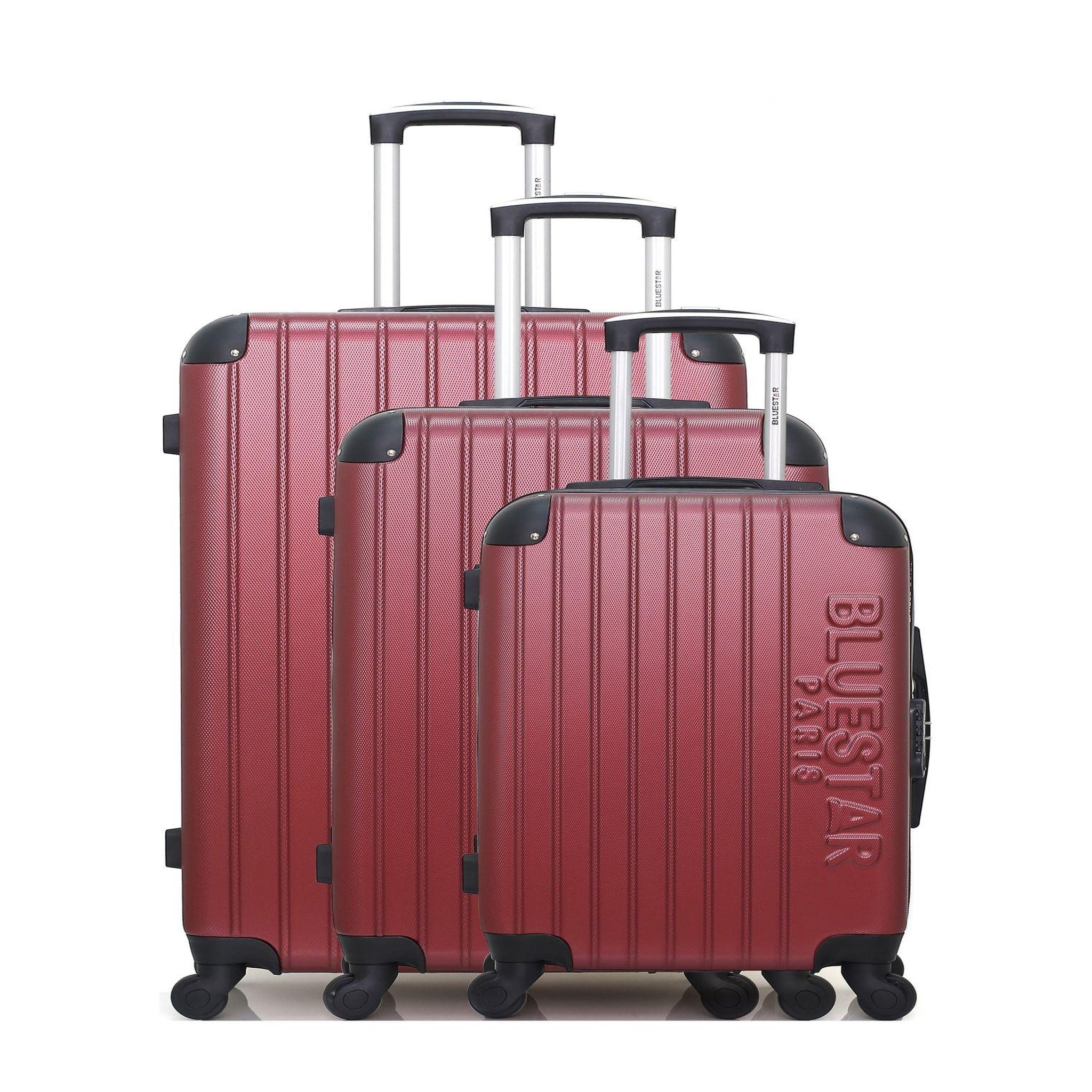 BLUESTAR Bluestar - set de 3 valises bucarest 75 cm 4 roues