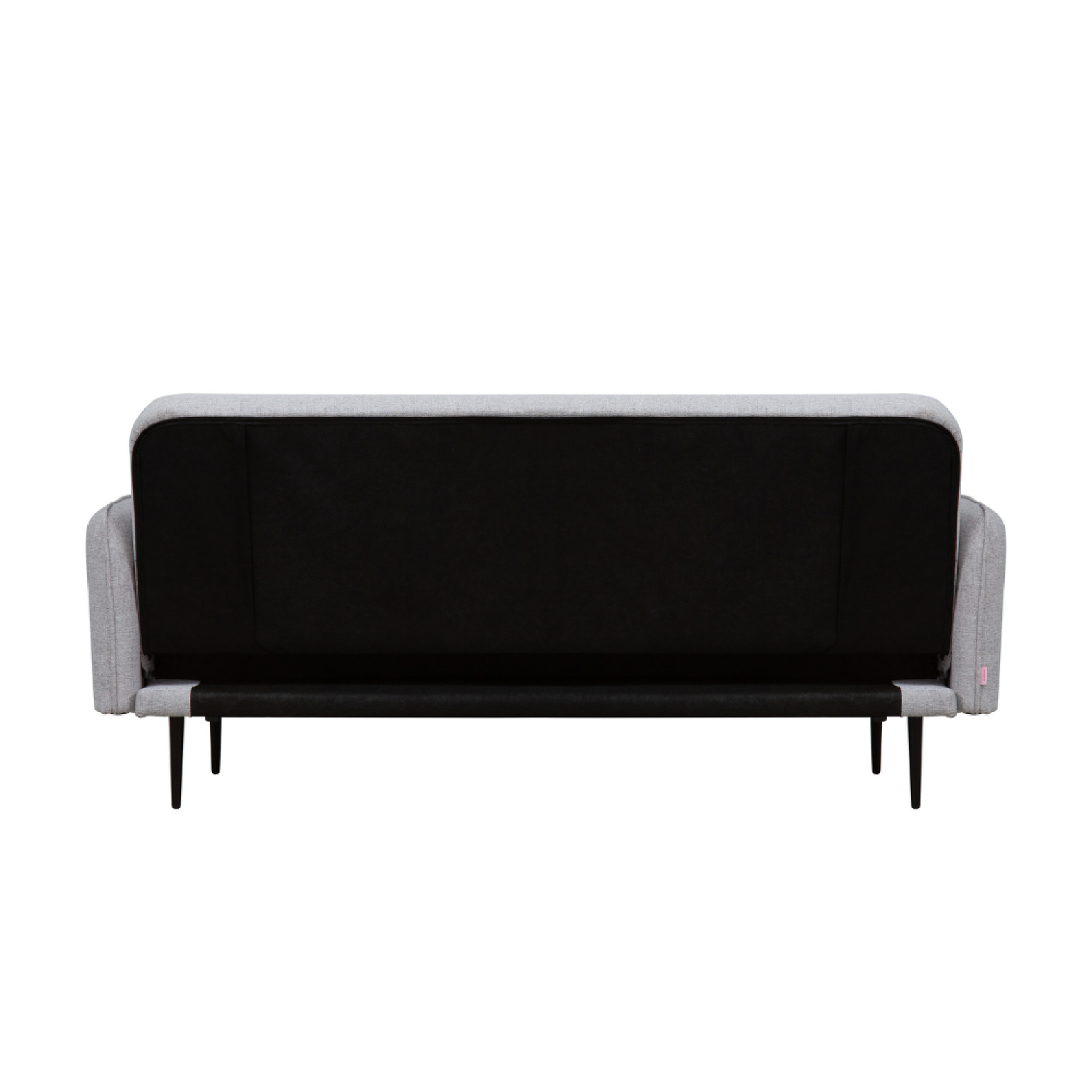 Voir la diapositive 6 : CONCEPT USINE Canapé convertible 3 places en tissu gris berne