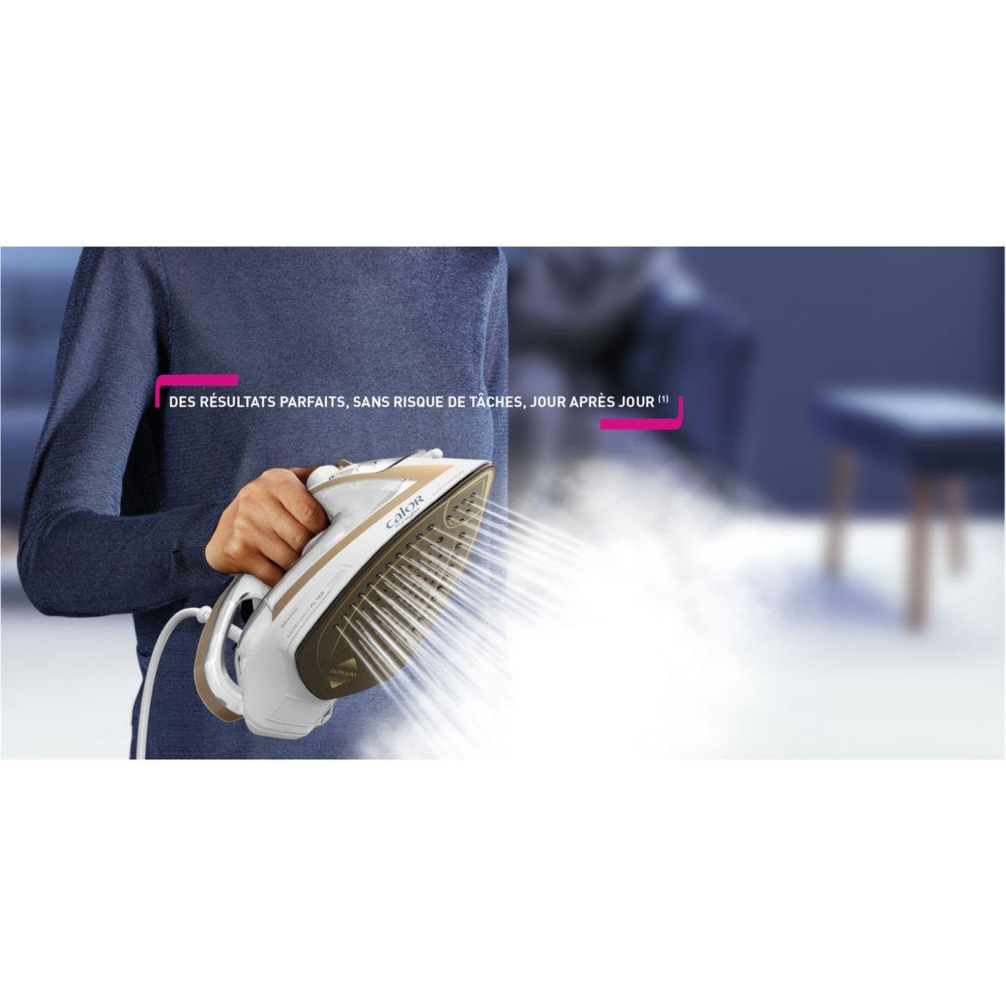 Voir la diapositive 3 : CALOR Fer à repasser FV8042C0 Puregliss