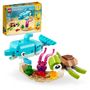 Voir la diapositive 2 : LEGO Creator 31128 - Le Dauphin et la Tortue