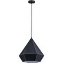 Paris Prix Lampe Suspension Design  Glencoe  150cm Noir