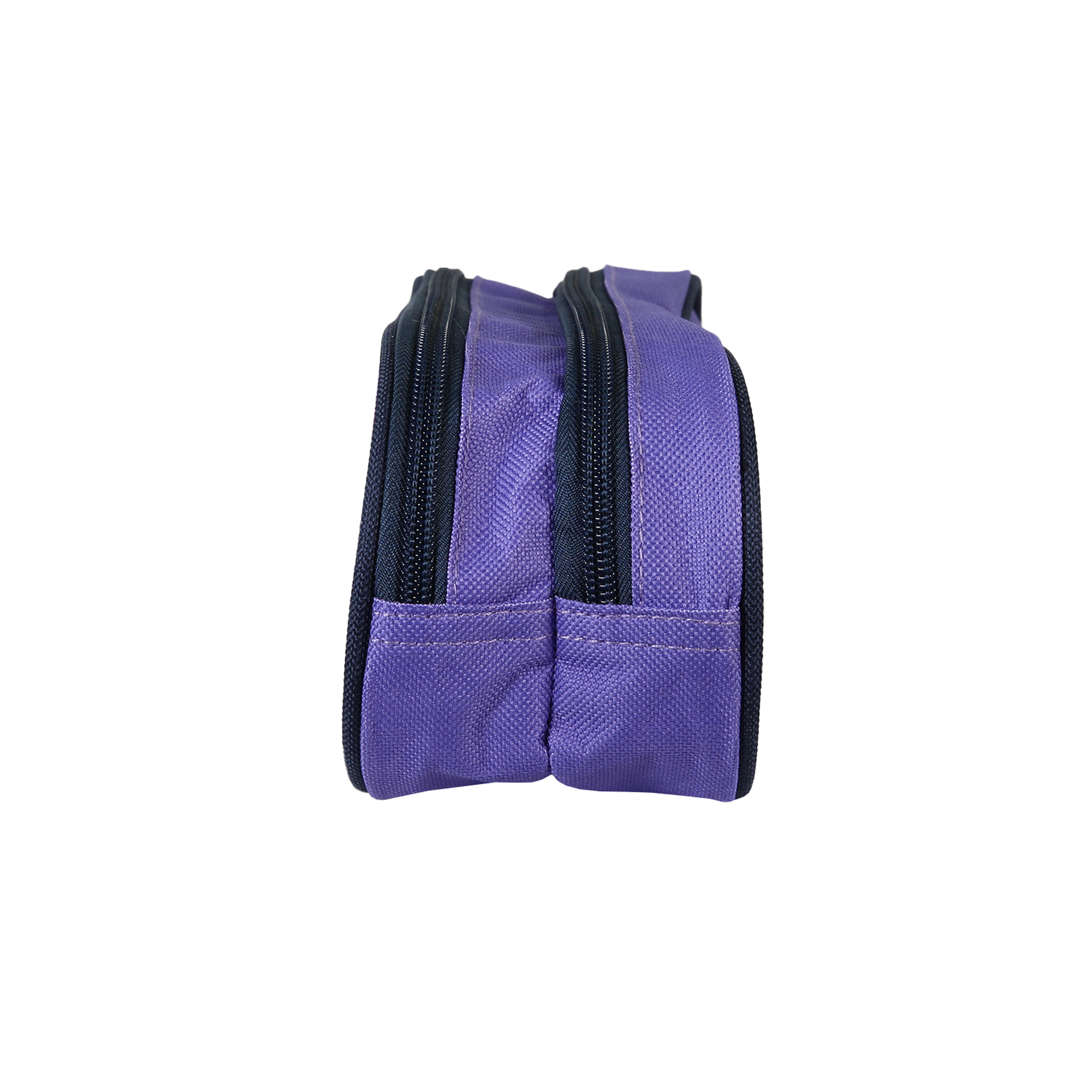 Voir la diapositive 3 : Bagtrotter Lili Lou - Trousse scolaire rectangulaire - Violet - Fille - 2 compartiments