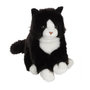 Voir la diapositive 2 : Gipsy Peluche - Gipsy Toys - Chat mimiz - 28cm - Noir/Blanc