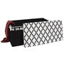 Voir la diapositive 4 : Paris Prix Banc Pliable & Coffre  Mirage  76cm Noir & Blanc