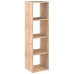 Astigarraga Etagère 4 cases bois 140cm - dinamic-4