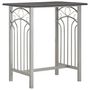 Voir la diapositive 2 : VIDAXL Ensemble de bar 3 pcs Bois et acier Noir