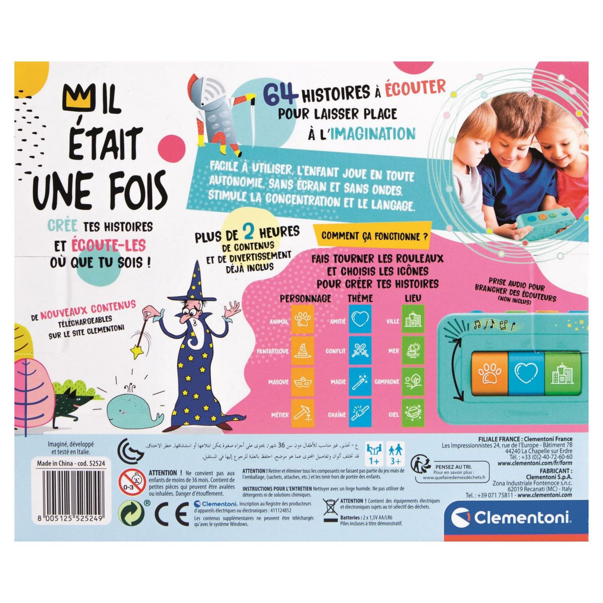 CLEMENTONI Il était une fois - Mon conteur d'histoires