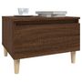 Voir la diapositive 4 : VIDAXL Table d'appoint Chene marron 50x46x35 cm Bois d'ingenierie