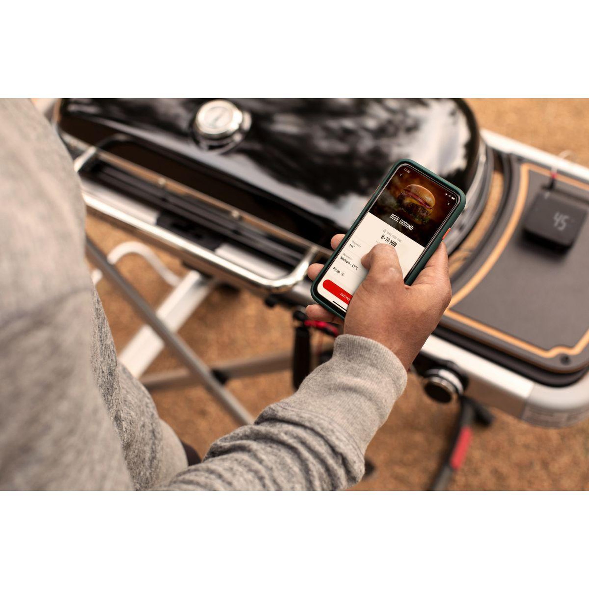 Voir la diapositive 5 : Weber Thermomètre de cuisson connect smart grilling hub