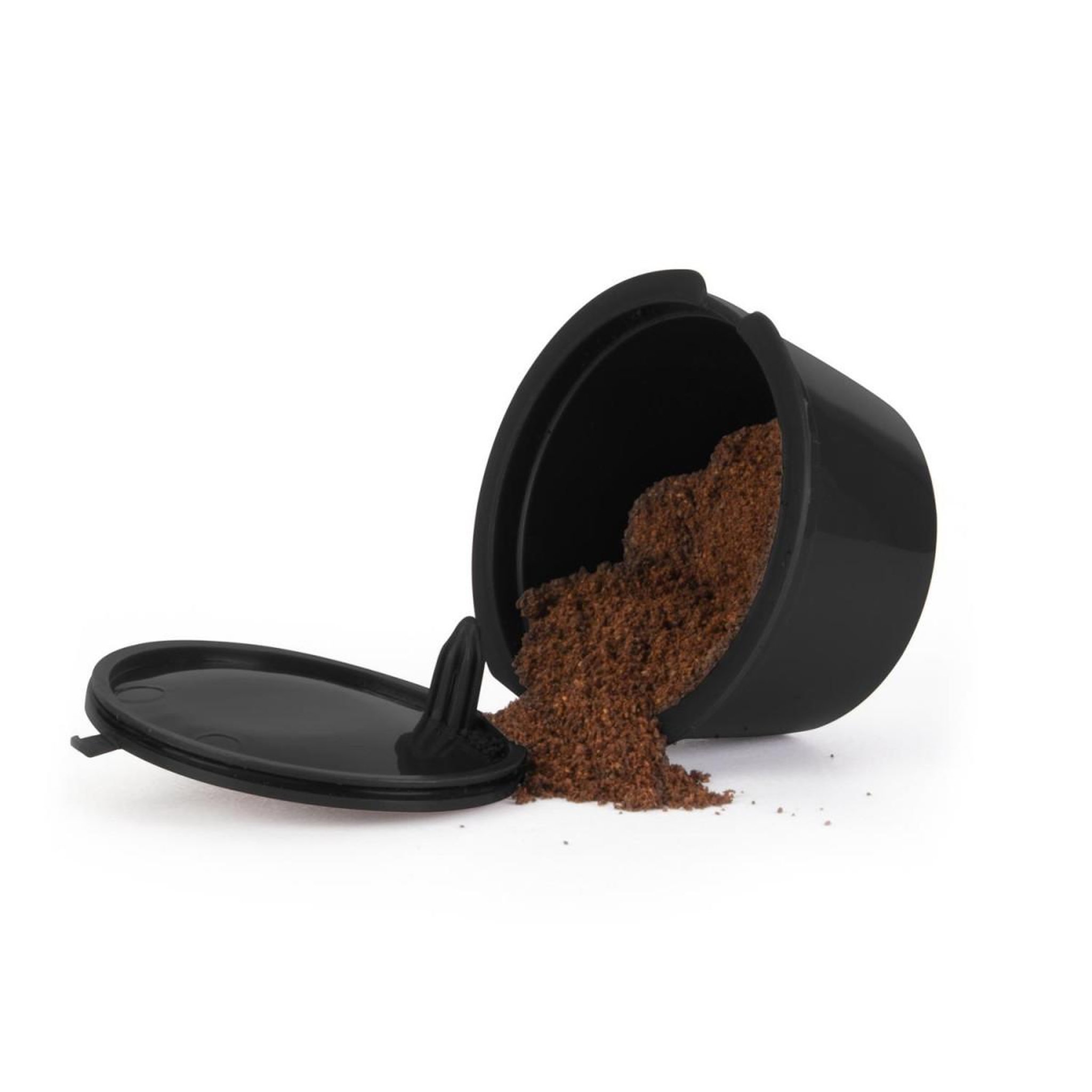 Voir la diapositive 5 : COOK CONCEPT Lot de 3 Capsules à Café  Ecolo  5cm Noir