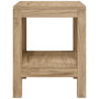 Voir la diapositive 4 : VIDAXL Table d'appoint de salle de bain 45x35x45cm bois de teck solide