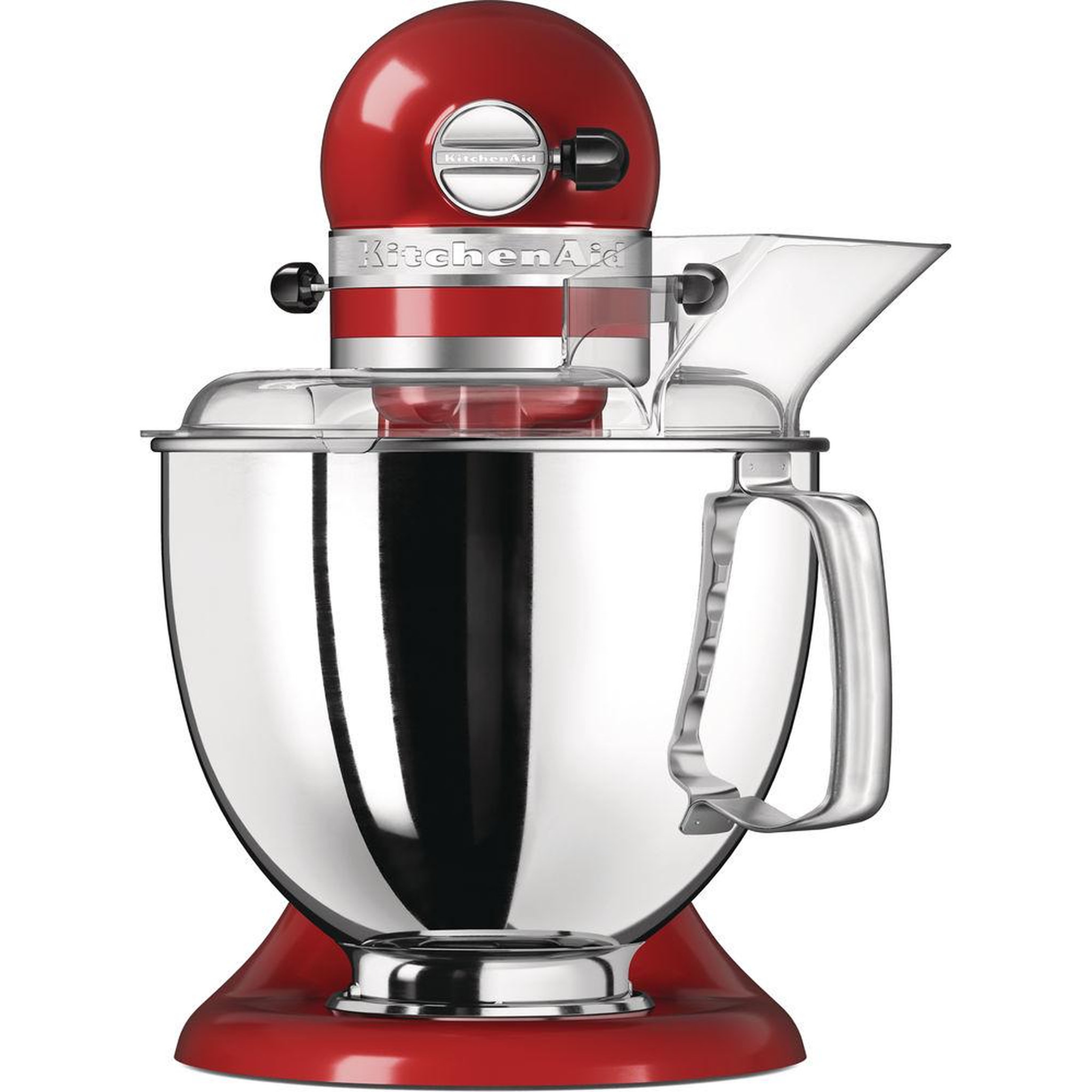 Voir la diapositive 3 : KitchenAid Robot pâtissier multifonction à tête inclinable 4.8l 300w rouge empire - 5ksm175pseer