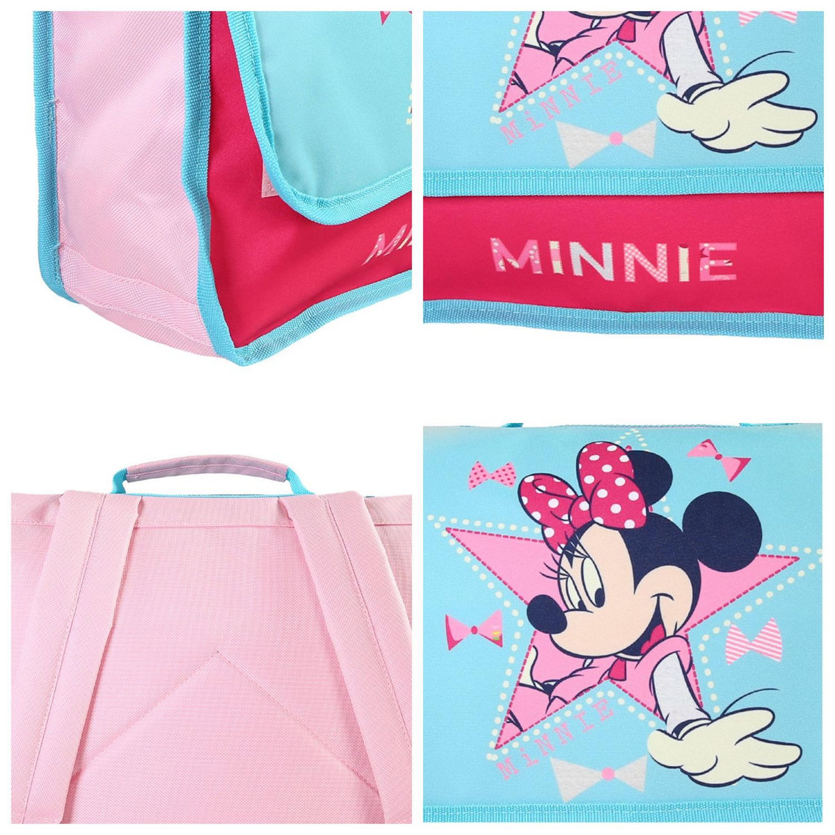 Bagtrotter Cartable Minnie 32 cm rose fille maternelle léger et pratique – bagtrotter