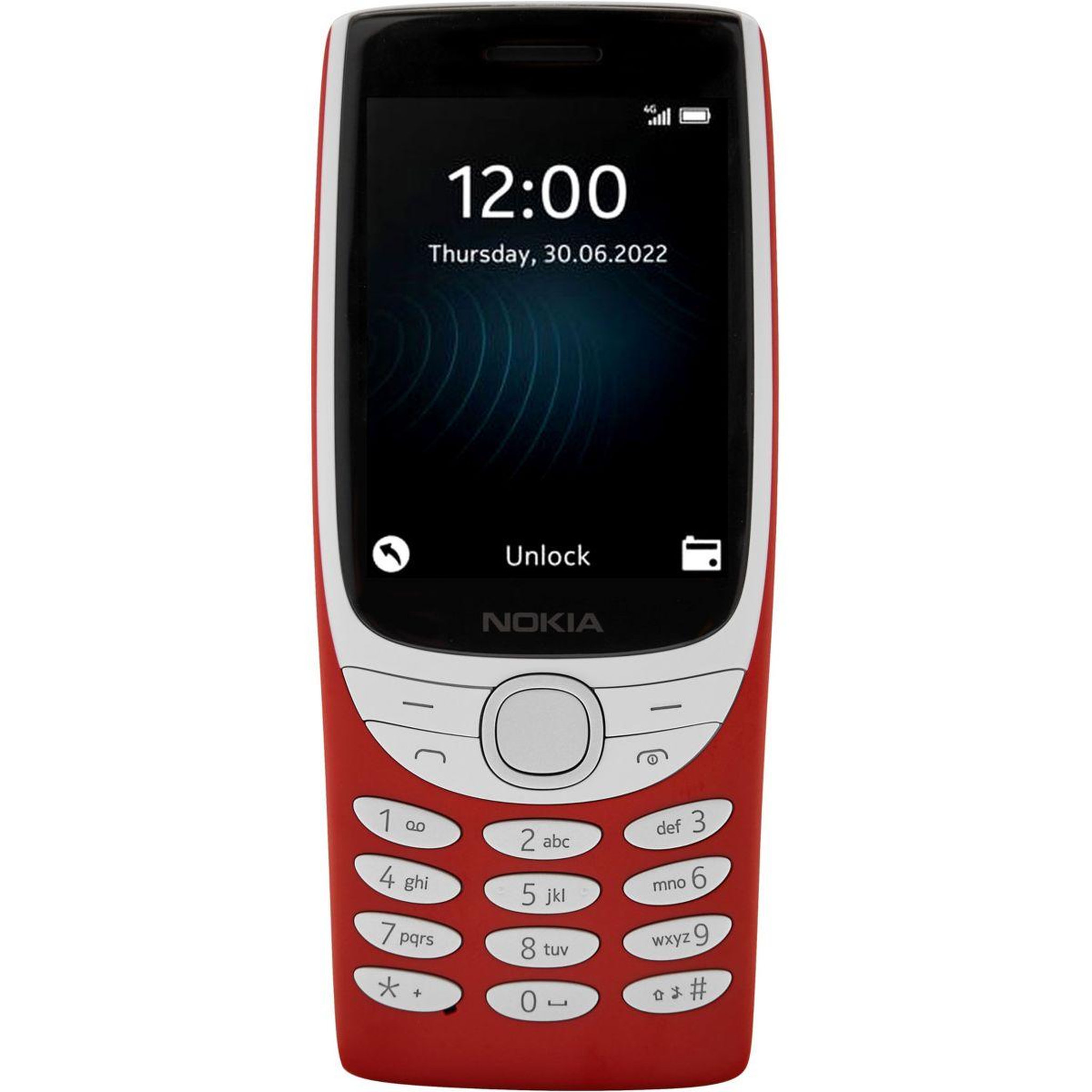 Voir la diapositive 2 : NOKIA Téléphone portable 8210 Rouge DS