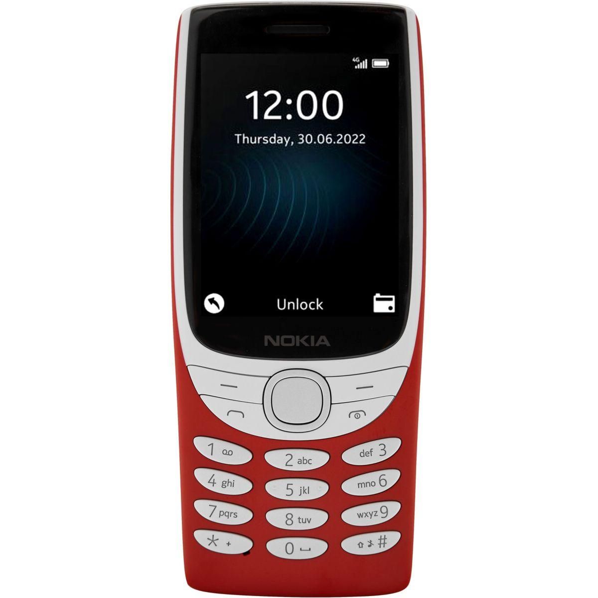NOKIA Téléphone portable 8210 Rouge DS