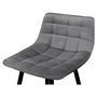 Voir la diapositive 6 : Lot de 4 tabourets chaises de bar assise velour pieds métal SIA