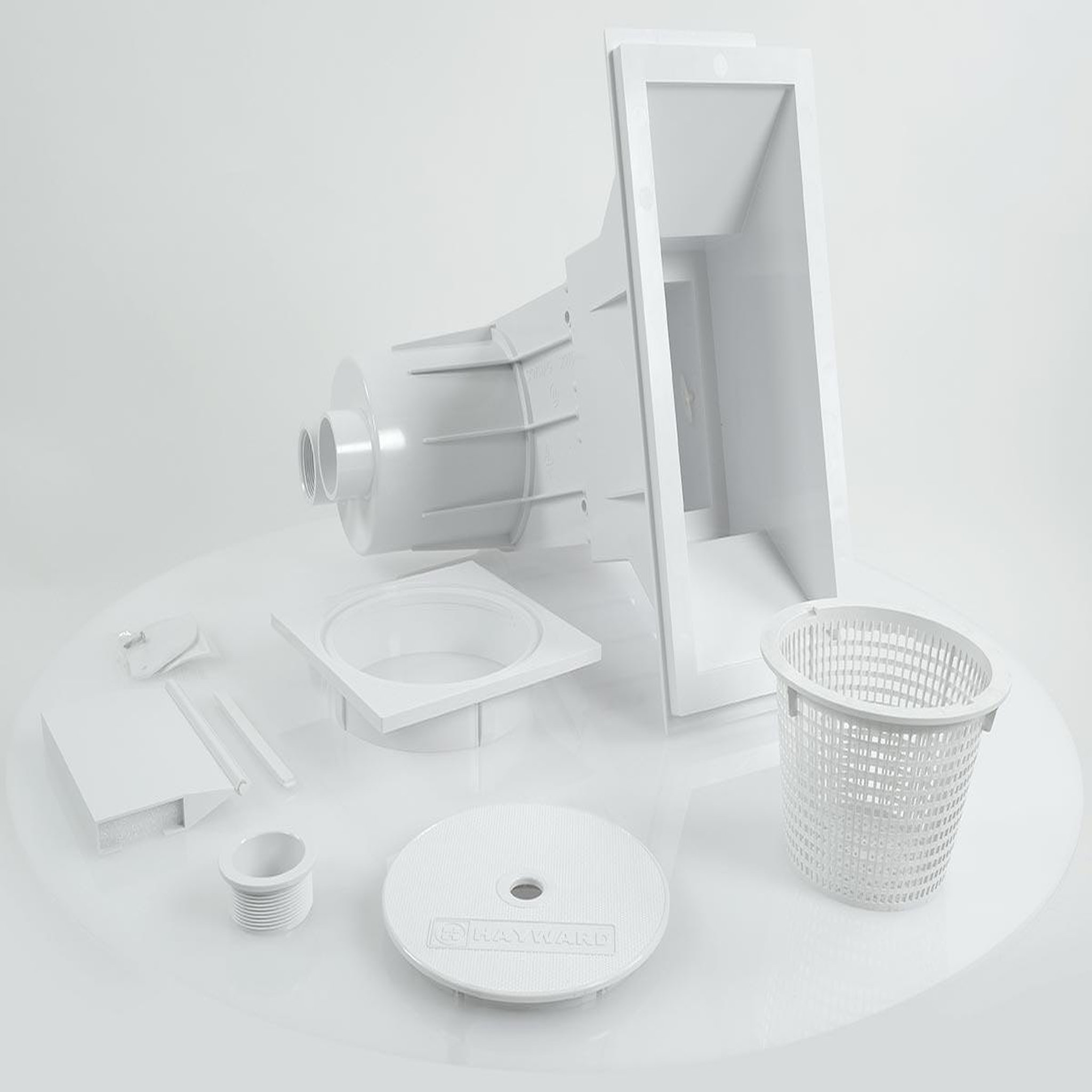 Voir la diapositive 3 : Hayward Skimmer premium grande meurtrière (béton) reconditionné - hayward