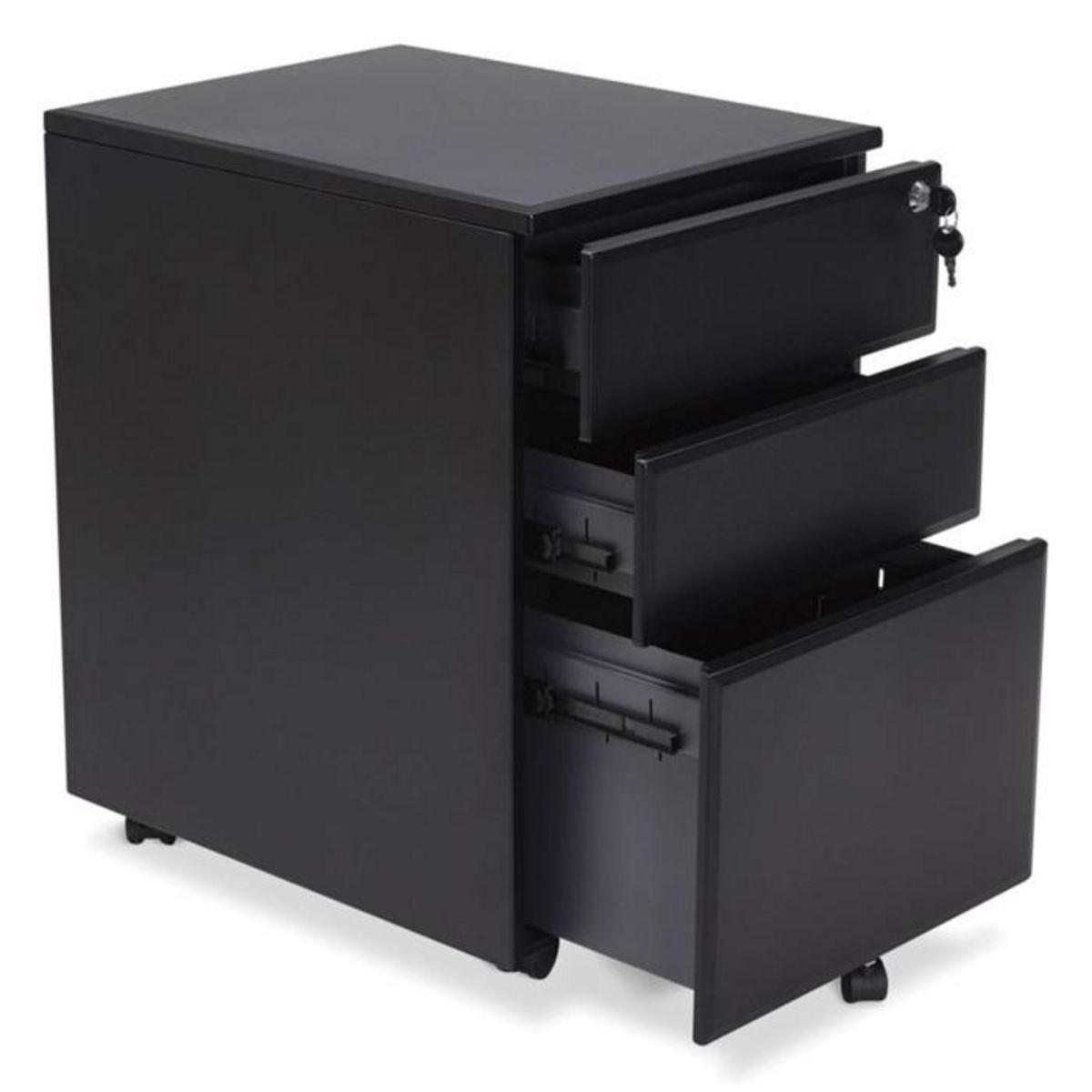 Paris Prix Caisson de Bureau  Jefferson  61cm Noir