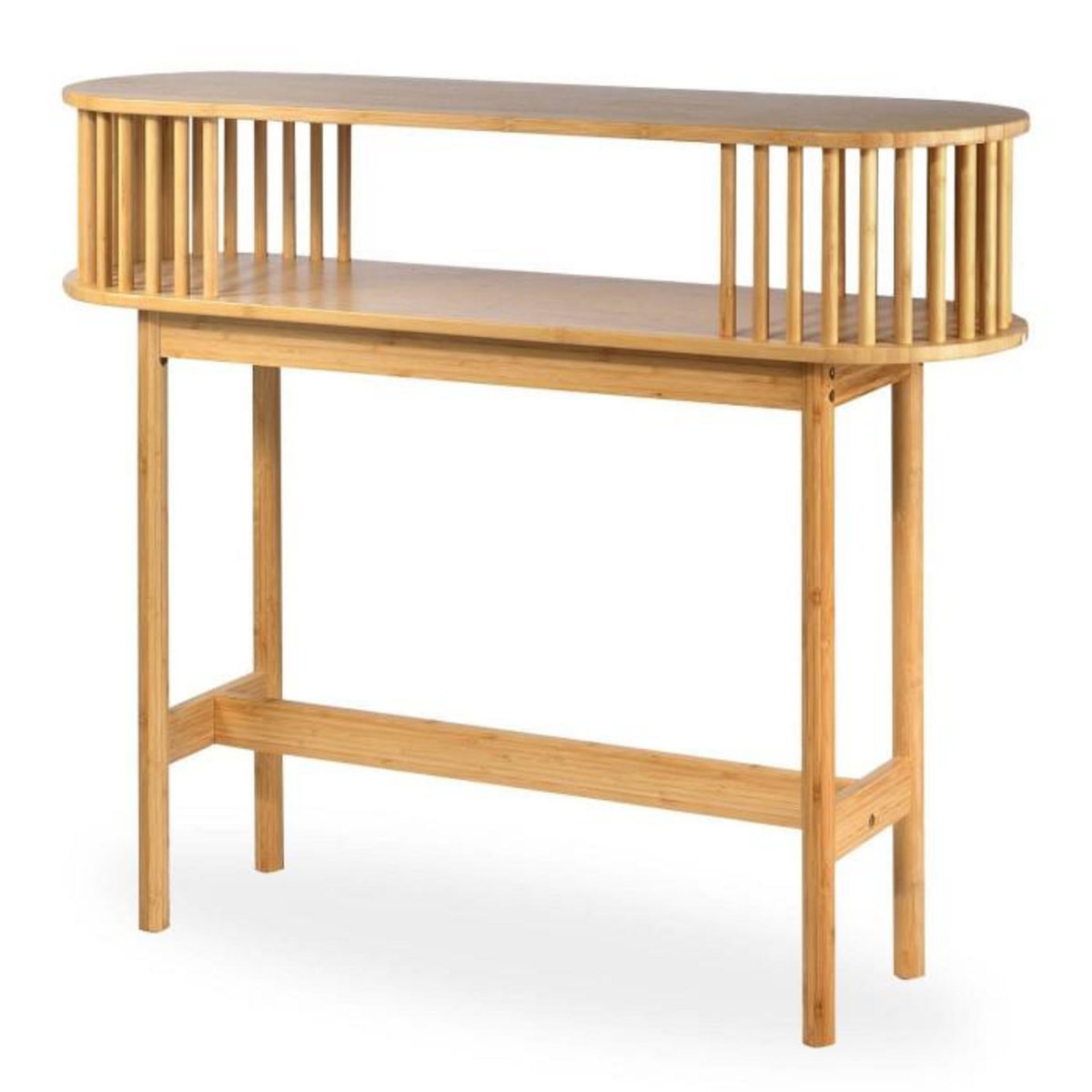 Paris Prix Console Design en Bambou  Giovanni  100cm Naturel