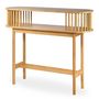 Voir la diapositive 4 : Paris Prix Console Design en Bambou  Giovanni  100cm Naturel
