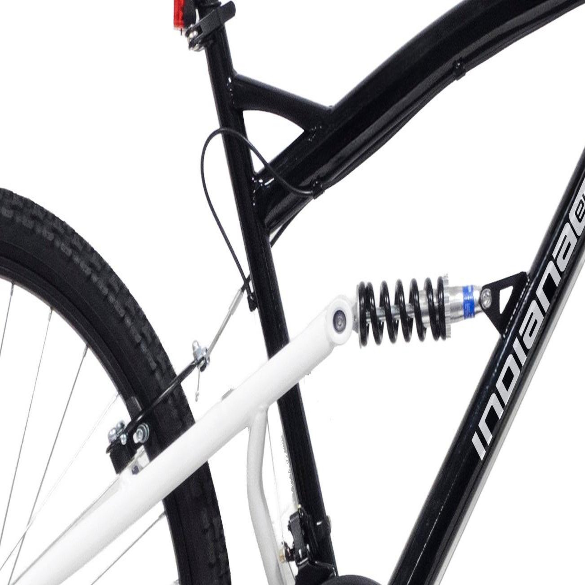Voir la diapositive 4 : FREERIDER VTT 26'' - Vélo Tout Suspendu - 18 Vitesses - Poignées tournantes - Freins V-Brake en acier - Jantes Aluminium.